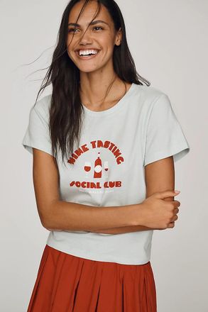 Maeve Evelyn Perfect Cotton Tee by Maeve
