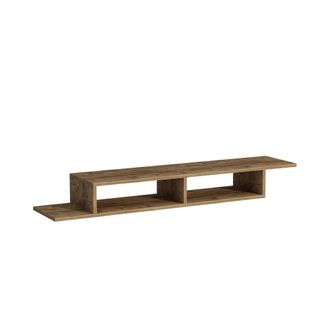 Habitat & Jardin Mueble tv marr&oacute;n 120 x 29 x 18 cm