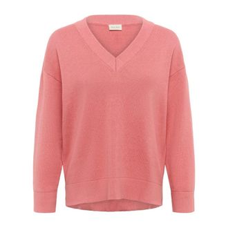 Part Two Truien & Vesten, Dames, Roze, XL, V-hals Breiwerk