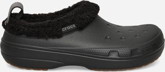 Crocs Classic Lined Shorty Clogs Black