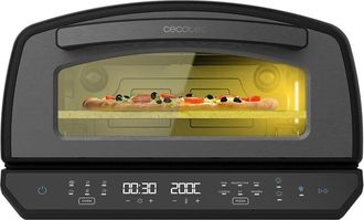 Cecotec Cecotec - Horno Para Pizza Multifuncional Pizza&co 500 Max, 13 Litros, Pantalla Led, Temperatura 60&ordm;-500&ordm;c, Funciones Especiales