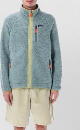 Patagonia retropile shearling texture zip jacket