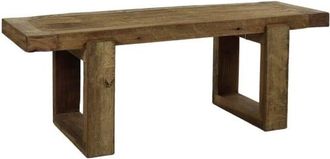 POMAX Banco 3pl madera oscura