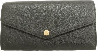 Louis Vuitton Noir Long Wallet (Bi-Fold) (Pre-Owned)