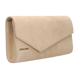 Peter Kaiser Clutch 69043 - Dames - Tassen - Beige - Maat: ONE Size Leer
