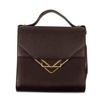 Bottega Veneta Handbags, female, Brown, Size: ONE SIZE The Clip Shoulder Bag