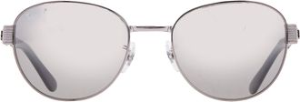 Ray-Ban Mirror Silver Polarized Square Unisex Sunglasses RB3766CH 004/5J 56