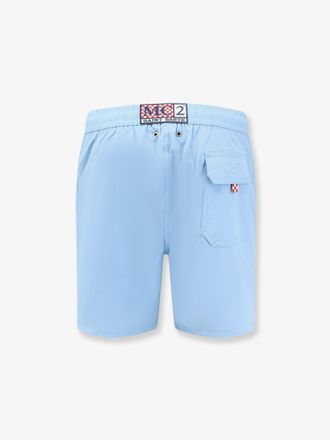 MC2 Saint Barth Recycled Nylon Swim Shorts - Blue