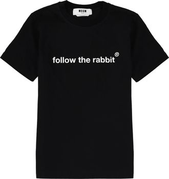 Msgm follow The Rabbit T-shirt