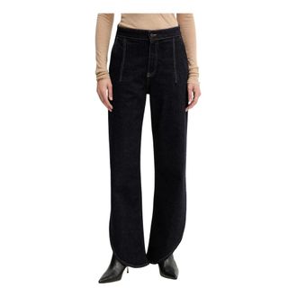 Liviana Conti Dames, Jeans, Blauw, Maat: W29 Katoen