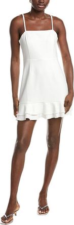 French Connection Whisper Double Frill Dress