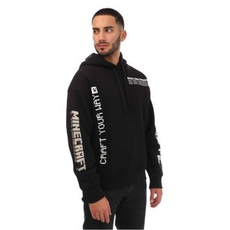 Lacoste Heren Minecraft Losse Hoodie (Zwart)