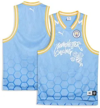 Puma Mens Puma Light Blue Manchester City 2025 FIFA Club World Cup dryCELL Basketball Jersey at Nordstrom, Size Xx-Large