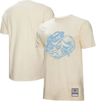 Mitchell & Ness Mens Mitchell & Ness Cream North Carolina Tar Heels Vintage Tone T-Shirt at Nordstrom, Size Medium