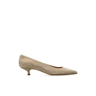 Aeyde Schoenen, Dames, Grijs, 37 1/2 EU, Leer, Cari Pumps