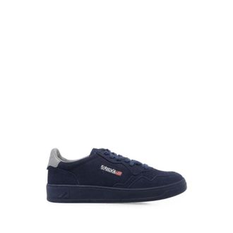 Autry Medalist Low - Heren - Sneakers - Blauw - 45 EU - Leer - Schoenen