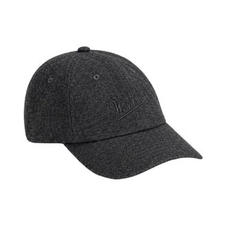 Woolrich Cappellino da baseball in lana - - Accessories - Uomo - Nero - ONE SIZE