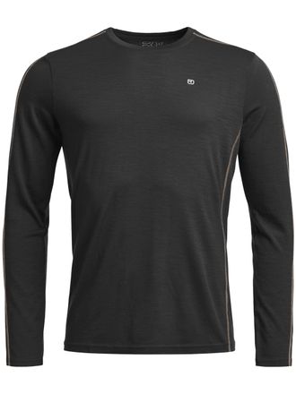 Ortovox Fitted Long Sleeve Top with Crew Neckline and Subtle Details