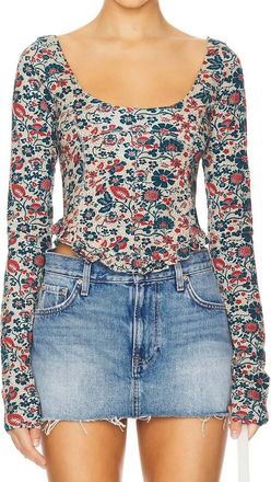 Free People Melanie Top In Blue