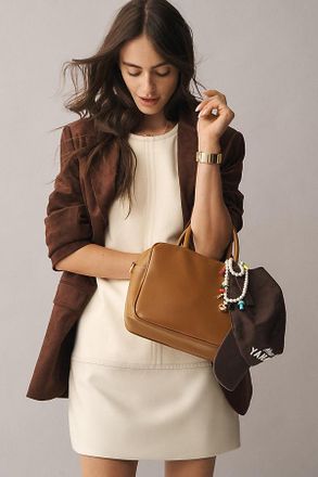 Dolan Faux-Suede Boyfriend Blazer Jacket