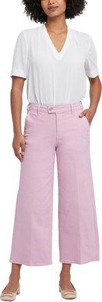 NYDJ Nydj Mona Pink Nectar Wide Leg Jean