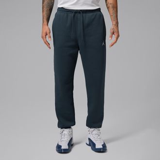 Nike Jordan Mens Jordan Brooklyn Fleece Pants in Blue | FV7277-464