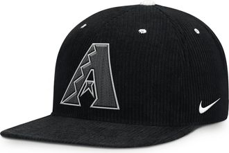 Nike Arizona Diamondbacks Pro Nike Mens MLB Adjustable Hat in Black | NB4910DWDQS-KEN