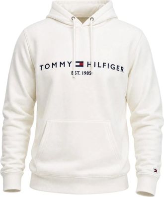 Tommy Hilfiger Hoodies & sweatvesten, Heren, Wit, M, Hoodies