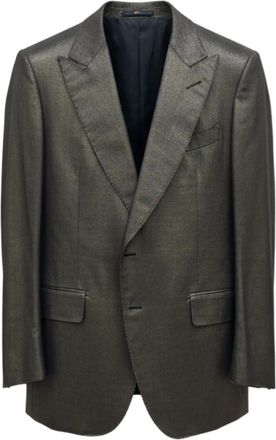 Tom Ford Giacca Dyllan con revers a lancia - Nero