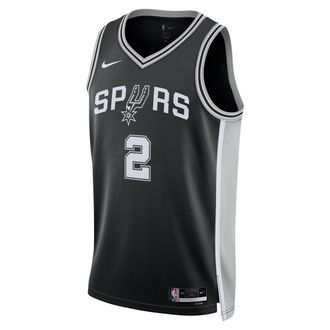Nike San Antonio Spurs Icon Edition Nike Mens Dri-FIT NBA Swingman Jersey in Black | DN2022-020