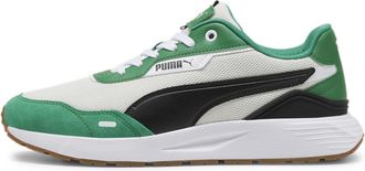 Puma Mens Runtamed Sneaker, Vapor Gray Black-Archive Green White-Gum, 12 UK