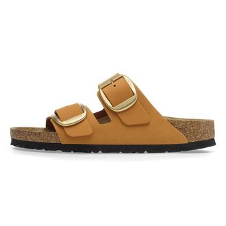 Birkenstock (WMNS) Birkenstock Arizona Big Buckle Nubuck Leather Narrow Fit Sandals Burnt Orange 1026586