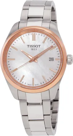 Tissot PR 100 Quartz Mother of Pearl Dial Mens Watch T1502102111100