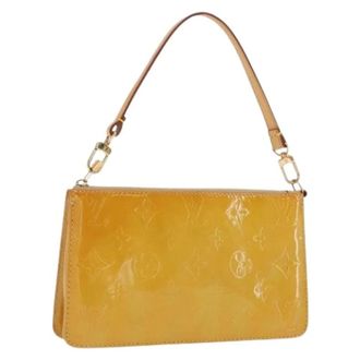 Louis Vuitton Pre-owned Mini Bags, female, Yellow, Size: ONE SIZE Pre-owned Vintage Accessory Pouch