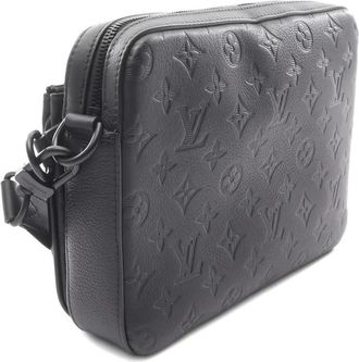 Louis Vuitton Borsa a spalla con monogramma - Nero