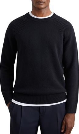 Reiss Foulton Wool & Cashmere Sweater in Navy at Nordstrom, Size Xx-Large