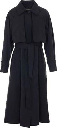 Herno Kleedjes, Dames, Zwart, M, Impermeabile