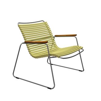 Houe CLICK Roomy Outdoor Lounge Chair, lemon zest