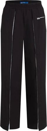 Karl Lagerfeld Pantaloni sportivi con inserti - Nero