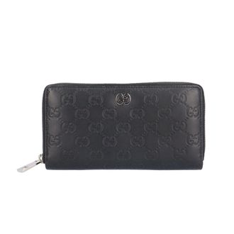 Gucci Black Leather Coin Purse/Coin Case (Pre-Owned)