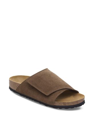 Birkenstock Solana Dark Tea, Suede Leather