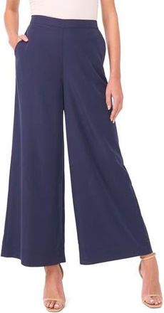 Vince Camuto Wide Leg Ankle Pants in Classic Navy at Nordstrom Rack, Size X-Large P
