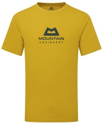 Mountain Equipment Emblem Tee T-Shirt f&uuml;r Herren | gelb
