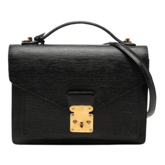 Louis Vuitton Pre-owned Monceau - Dames - Pre-owned - Zwart - Maat: ONE Size Leer