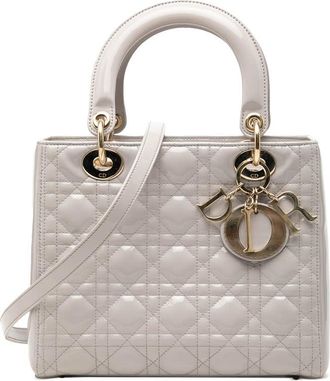 Dior Pre-owned Dior Medium Patent Cannage Lady Dior Ladies HWKZVZO4YX6ZHRKP