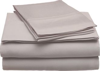 Superior Modal from Beechwood 300-Thread Count Solid Deep Pocket Sheet Set
