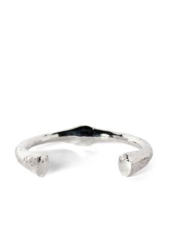 Parts Of Four Thick sterling silver choker - unisex - Silver Plated Brass - One Size