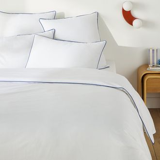 La Redoute Interieurs Effen dekbedovertrek in katoen, Macha