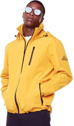 Alpine North CARMACKS - Mens Midweight Rain Shell Jacket in Mustard at Nordstrom, Size Xx-Large