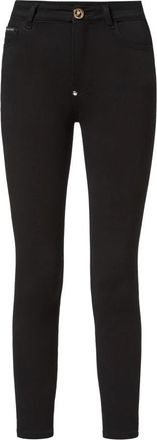 Philipp Plein Denim Skinny Trouser Skull - Dames - Skinny Jeans - Zwart - W25 - Denim - Jeans